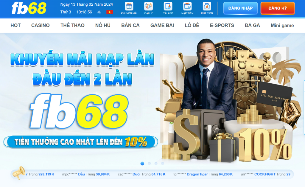 Điều kiện đăng ký FB68