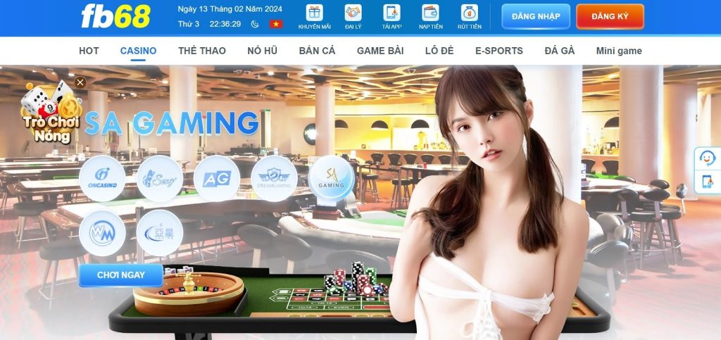 Cách chơi tại SA Gaming FB68